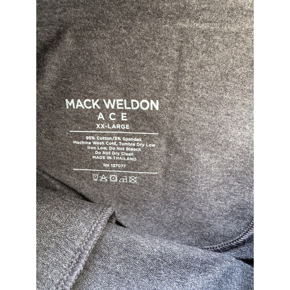 Mack Weldon Ace Relaxed Sweatpant Mens Size XXL Charcoal Heather Gray NWT! - Picture 4 of 4